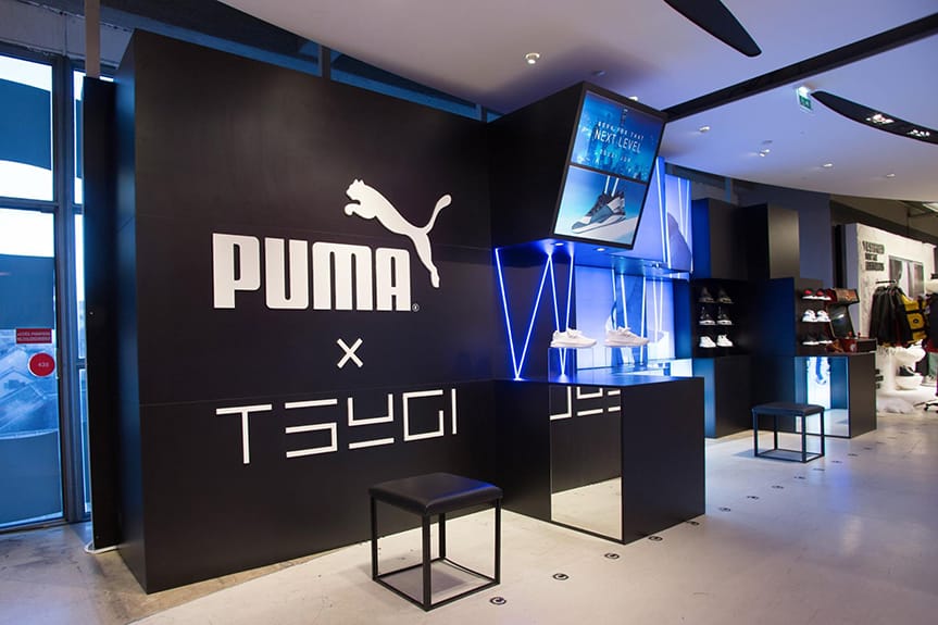 TSUGI x PUMA – Retail design